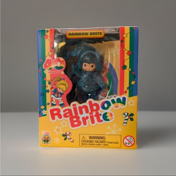 Rainbow Brite Holiday Edition Mini Figure 40TH Anniversary Complete CHASE Set - Picture 4 of 6